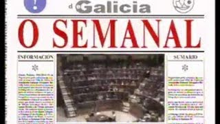 1995 Anxo Pérez Añón  quotO semanalquot  «10 anos de TVG 2ª parte» [upl. by Aicekan655]