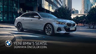 YENİ BMW 5 SERİSİ DÜNYAYA ÖNCÜLÜK EDİN [upl. by Enaasiali317]