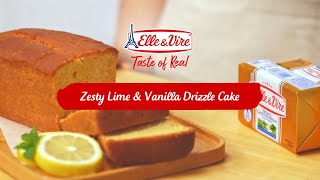 Zesty Lime amp Vanilla Drizzle Cake [upl. by Akimat]