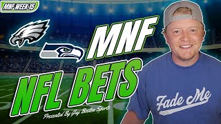 Eagles vs Seahawks Monday Night Football Picks  FREE NFL Best Bets Predictions and Player Props [upl. by Idak]