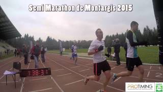 PROTIMING  SEMI MARATHON DE MONTARGIS [upl. by Drageruaeb]