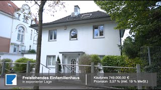 Sehr schöne Villa in exponierter Wohnlage von WuppertalElberfeldWest  Thomas Kramer IMMOBILIEN [upl. by Adnicul]