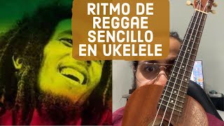 Tutorial ritmo reggae en el Ukelele Sweat  a la la long [upl. by Lonna]