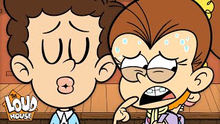 Luan Kisses Her Crush on Stage  quotStage Plightquot Full Scene  The Loud House [upl. by Brittnee986]