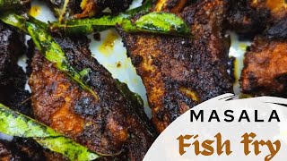 Masala Fish Fry  Tastiest Fry  Unique Fish Fry🐠 [upl. by Einhapets]