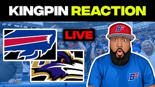 Bills vs Ravens 🔥 Live Play by Play amp Reaction [upl. by Castara925]