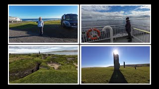 Exploring the Orkney Islands in our campervan [upl. by Lleinnad]