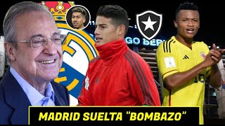 🚨ULTIMA HORA MADRID SUELTA quotBOMBAZOquot FICHAJAZO  JOYA COLOMBIANA OFERTAS  JAMES BRASIL  VILLA [upl. by Razec]