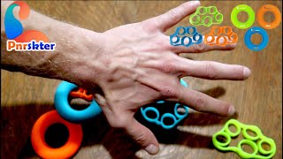 Pnrskter Hand Grip Strengthener Finger Exerciser Grip Strength Trainer REVIEW [upl. by Nrublim]