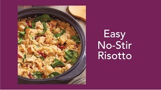 Easy No Stir Risotto [upl. by Wilonah]