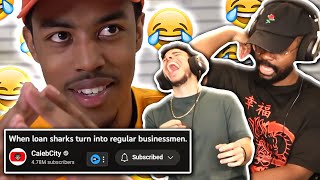 REACTING TO 6 HILARIOUS CALEBCITY SKITS 💀 [upl. by Eromle]