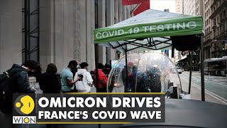 Covid News France says 624 of total infections are of Omicron  Latest English News  WION [upl. by Maddeu]