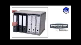 Bankers Box® Blue System Stax File Store  Assembly Video [upl. by Yrret]