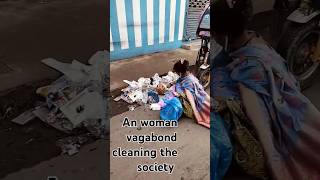 Woman vagabond cleaning the society httpswwwyoutubecomchannelUCdUZ9zKeBkP8oH7ioqpKCeg [upl. by Thisbee316]