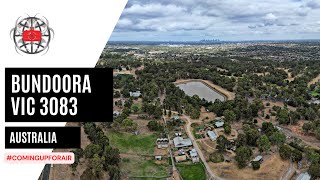 Bundoora Victoria from above  Comingupforair [upl. by Aiyotal195]