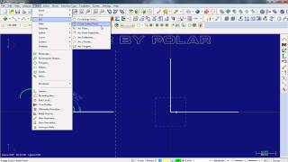 Mastercam X5 Mill Arc By Polar telugu tutorial5mov [upl. by Elag]