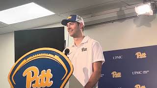 Pitt QB Nate Yarnell [upl. by Elaynad613]