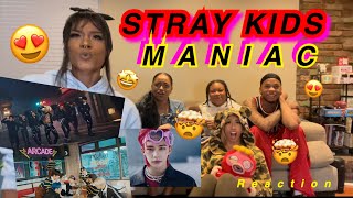 STRAY KIDS MANIAC FIRST TIME REACTION [upl. by Gleda]