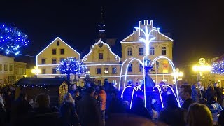 Ohňostroj Česká Třebová 31122017 [upl. by Roel]