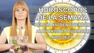 Horoscopos de la Semana del dia 17deNoviembre al dia 22deNoviembre tarot [upl. by Ingold871]