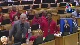 Dr ndlozi is a south Africa mp entertained the parliament [upl. by Acirema]