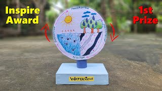 Inspire award project  Water cycle project for science exhibition  2024 [upl. by Ellered]