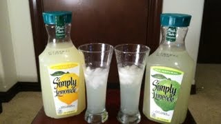 Simply Lemonade VS Simply Limeade Battle Review [upl. by Caplan]