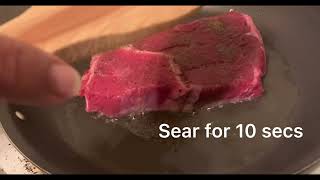 Rump Steak Recipe Pan Seared [upl. by Toni]