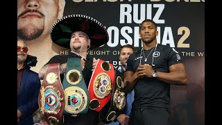 Andy Ruiz vs Anthony Joshua 2 Clash On The Dunes New York Press Conference [upl. by Beekman]