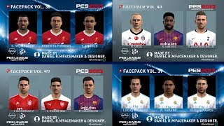 PES 2013 • DOWNLOAD THE BEST FACES AND HAIRS STYLE PES 2019 U4K [upl. by Erbes]