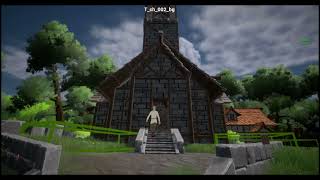 My Rpg Update Pre rendered backgrounds of the village [upl. by Felty]