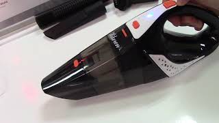 Hikeren Cordless Handheld Vacuum Cleaner Review [upl. by Airdnazxela884]