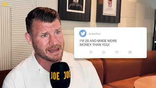 Michael Bisping reads out ANGRY DMs from Jake Paul 🤣 [upl. by Denis967]