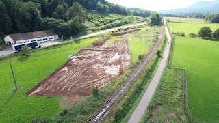 Le point sur le chantier du contournement de Châtenois [upl. by Ahsenyl]