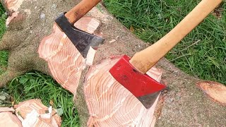 Axe Review amp Test Gransfors Bruk Hults Bruk Council Tool Ochsenkopf Muller Rinaldi [upl. by Deanna]