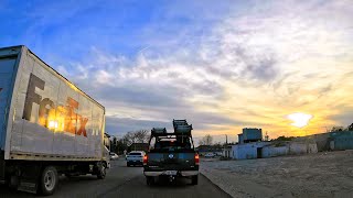 Driving Through Hampstead at Sunset  North Carolina [upl. by Sedaiuqlem]