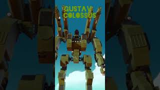 Meet Gustav Colossus 💀 mech robot gustav youtube shorts ytshorts yt pixel trailmakers [upl. by Napra540]