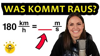 kmh in ms umrechnen – Einheiten umwandeln [upl. by Montana]