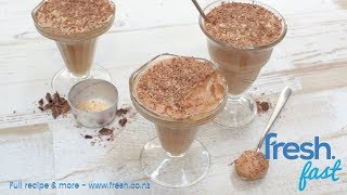 FreshFast Chocolate Hazelnut Mousse [upl. by Gylys]