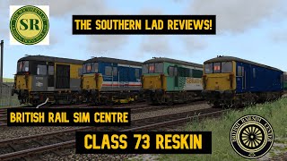 British Rail Sim Centre  Class 73 reskin  TSL Reviews [upl. by Akisej641]