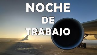 COMO ES UNA NOCHE DE TRABAJO  MANTENIMIENTO AERONÁUTICO [upl. by Eerej572]