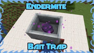 Minecraft Tutorials  Enderman Bait Trap  Endermite Minecart Bait 120119118 [upl. by Bonaparte850]