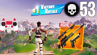 56 Elimination Solo Vs Squads Gameplay quotBuild Onlyquot Wins Fortnite Chapter 5 [upl. by Hgielac]