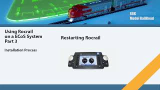 Setting up Rocrail on a ECoS Part 3 [upl. by Nnyladnarb]