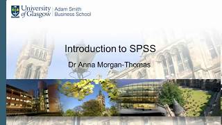 SPSS 24 Tutorial 1 Introduction to SPSS [upl. by Jer]