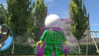 LEGO Marvel Super Heroes PS4  Mysterio Free Roam Gameplay [upl. by Hnahym]