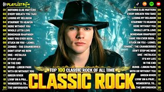 Classic Rock Songs 70s 80s 90s Full Album  Guns N Roses Eagles Queen Nirvana ACDC U2 [upl. by Proudlove]