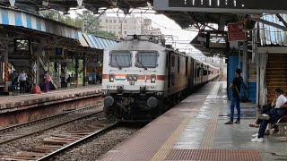 POWERFUL Electric Actions With 12 ICF amp LHB Trains Above 110Kmph Through Mumbai CR IndianRailways [upl. by Castara]