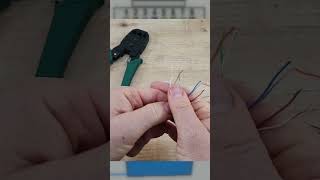 Easy way to Crimp Cat6 rj45 Data Connectors [upl. by Caasi182]