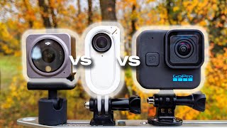 GoPro 11 MINI vs Insta360 GO 2 vs Dji ACTION 2 ¿La MEJOR [upl. by Laidlaw]